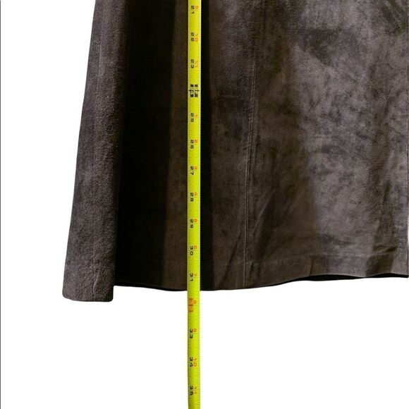 Pursuits Ltd. Suede Maxi Skirt - Picture 4 of 7